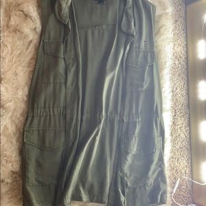 Army green vest